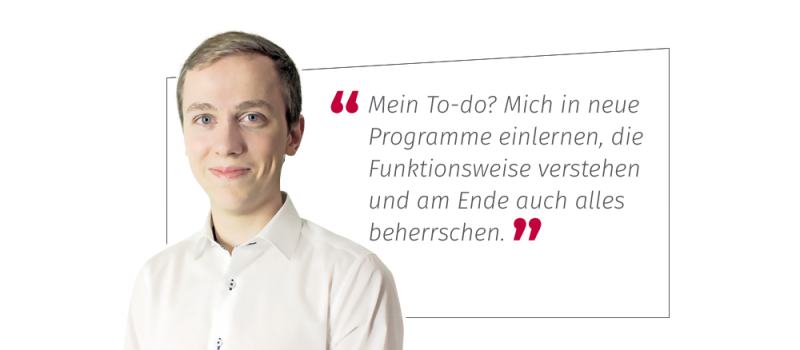 Tom Wiechmann Auszubildender